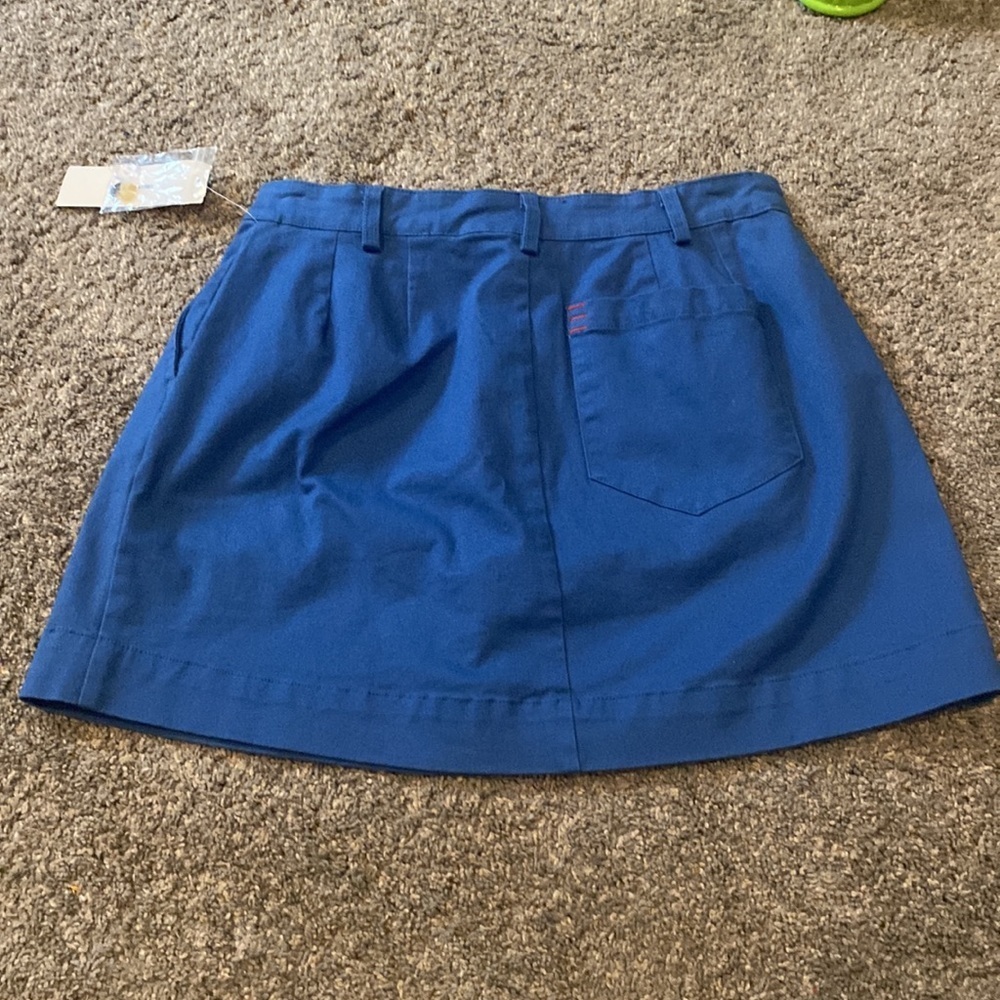 BDG urban outfitters Lara Chino Pocket Mini Skirt | NWT in color BLUE! - Picture 7 of 9